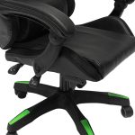 ΠΟΛΥΘΡΟΝΑ GAMING FB91203.03 ΜΑΥΡΟ-ΠΡΑΣΙΝΟ PVC & NYLON 58.5x100x120Υεκ. - Image 6