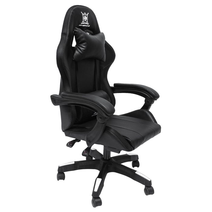 ΠΟΛΥΘΡΟΝΑ GAMING FB91203.04 ΜΑΥΡΟ-ΛΕΥΚΟ PVC & NYLON 58.5x100x120Υεκ. - Image 1