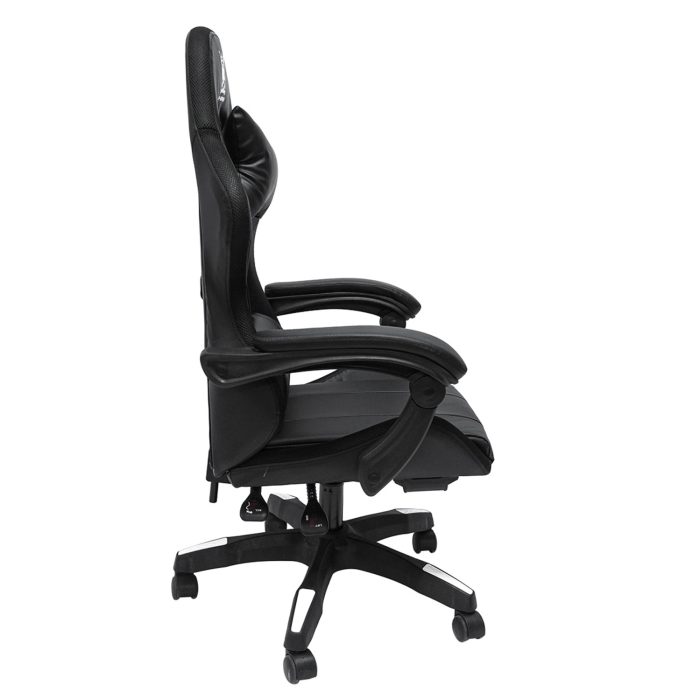 ΠΟΛΥΘΡΟΝΑ GAMING FB91203.04 ΜΑΥΡΟ-ΛΕΥΚΟ PVC & NYLON 58.5x100x120Υεκ. - Image 3