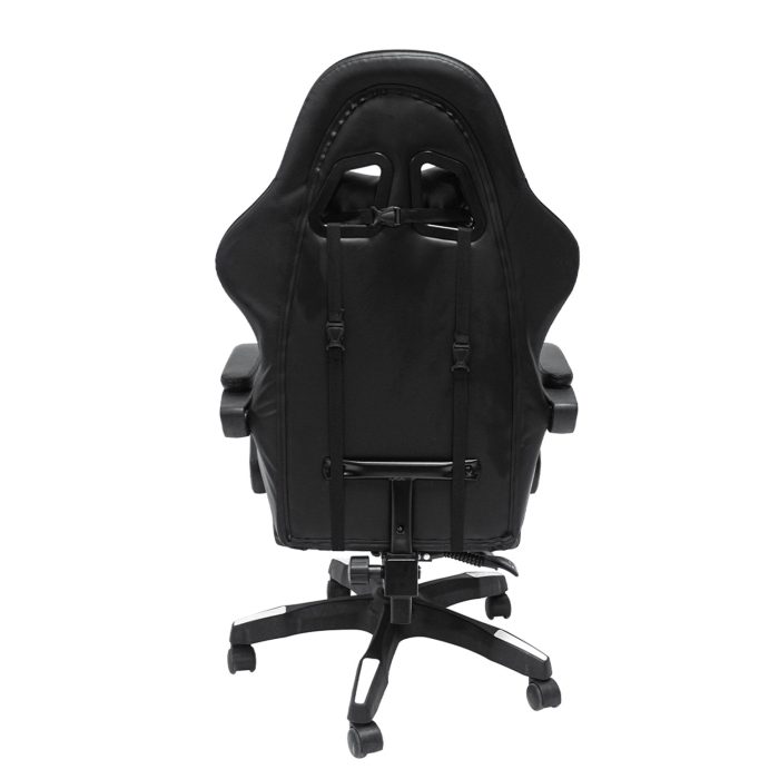 ΠΟΛΥΘΡΟΝΑ GAMING FB91203.04 ΜΑΥΡΟ-ΛΕΥΚΟ PVC & NYLON 58.5x100x120Υεκ. - Image 5