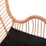 ΠΟΛΥΘΡΟΝΑ ΣΤΥΛ ΜΠΕΡΖΕΡΑΣ FB95704.11 P.E.RATTAN ΜΠΕΖ-ΜΑΥΡΟ ΜΕΤΑΛΛΟ 66x59x90Υεκ. - Image 8