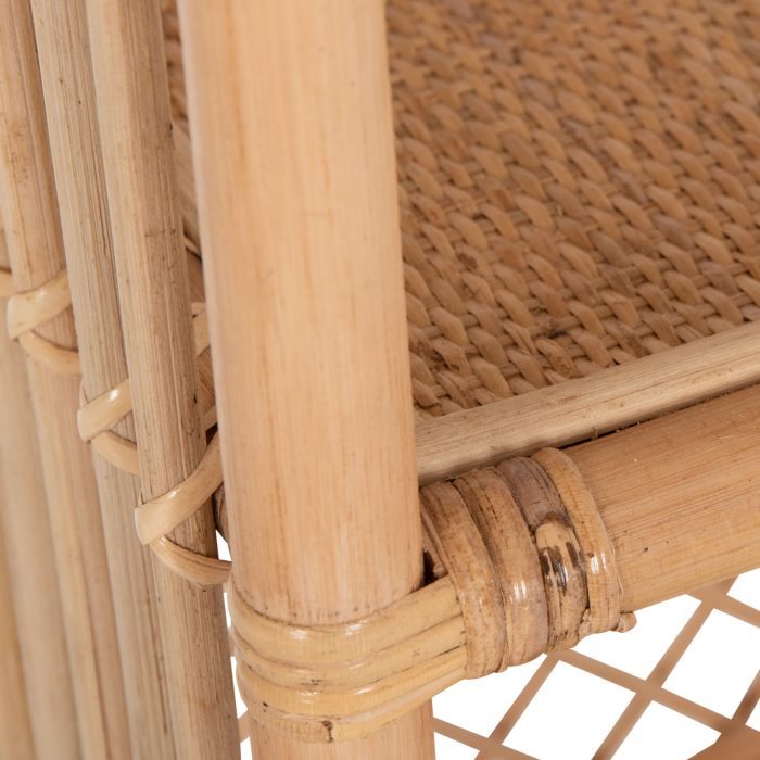 ΒΙΒΛΙΟΘΗΚΗ FB99552 ΑΠΟ ΦΥΣΙΚΟ RATTAN ΣΕ ΦΥΣΙΚΟ ΧΡΩΜΑ 80x40x182Υεκ. - Image 7