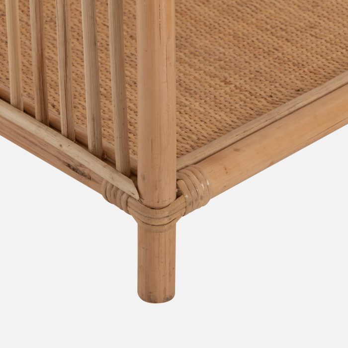 ΒΙΒΛΙΟΘΗΚΗ FB99552 ΑΠΟ ΦΥΣΙΚΟ RATTAN ΣΕ ΦΥΣΙΚΟ ΧΡΩΜΑ 80x40x182Υεκ. - Image 10