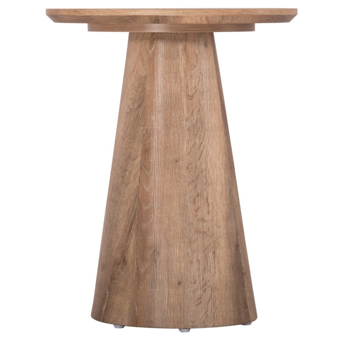 ΒΟΗΘΗΤΙΚΟ ΤΡΑΠΕΖΑΚΙ FB918029 MDF ΣΕ ΦΥΣΙΚΟ ΧΡΩΜΑ ΞΥΛΟΥ Φ45x56,5Υεκ - Image 3