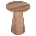 ΒΟΗΘΗΤΙΚΟ ΤΡΑΠΕΖΑΚΙ FB918029 MDF ΣΕ ΦΥΣΙΚΟ ΧΡΩΜΑ ΞΥΛΟΥ Φ45x56,5Υεκ - Image 4