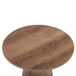 ΒΟΗΘΗΤΙΚΟ ΤΡΑΠΕΖΑΚΙ FB918029 MDF ΣΕ ΦΥΣΙΚΟ ΧΡΩΜΑ ΞΥΛΟΥ Φ45x56,5Υεκ - Image 5
