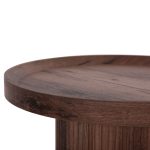 ΒΟΗΘΗΤΙΚΟ ΤΡΑΠΕΖΙ FB918027 MDF ΣΕ ΣΚΟΥΡΟ ΚΑΦΕ ΞΥΛΟΥ Φ45x50,5Υεκ. - Image 6