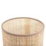 ΕΠΙΤΡΑΠΕΖΙΟ ΦΩΤΙΣΤΙΚΟ FB94709 ΜΠΕΖ ΚΑΠΕΛΟ WICKER-ΞΥΛΙΝΗ ΒΑΣΗ Φ15,5x35,5Υεκ. - Image 6
