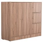 ΝΤΟΥΛΑΠΙ ΜΕ 4 ΑΠΟΘ.ΧΩΡΟΥΣ FB92480.02 SONAMA OAK ΜΕΛΑΜΙΝΗ 117x39,5x99,5Υεκ