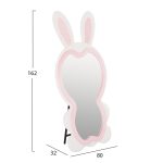 ΠΑΙΔΙΚΟΣ ΚΑΘΡΕΦΤΗΣ ΔΑΠΕΔΟΥ FB94489.01 MDF ΡΟΖ & ΛΕΥΚΟ-ΜΑΥΡΟ STAND 80x162Υεκ. - Image 2