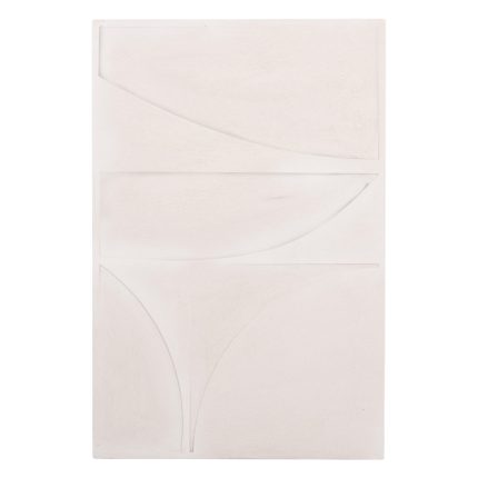 ΠΙΝΑΚΑΣ ΜΕ ΠΤΥΧΩΣΕΙΣ FB94505 MDF ΣΕ ΥΠΟΛΕΥΚΟ ΧΡΩΜΑ 80x4(πάχος)x120Υεκ.