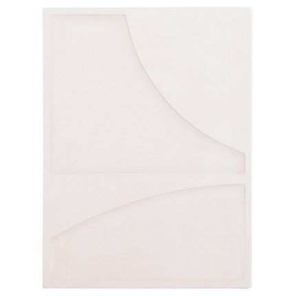 ΠΙΝΑΚΑΣ ΟΡΘΟΓΩΝΙΟΣ FB94509 MDF ΣΕ ΥΠΟΛΕΥΚΟ ΧΡΩΜΑ 60x4(πάχος)x80Υεκ.