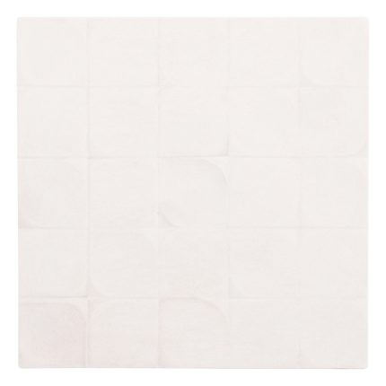 ΠΙΝΑΚΑΣ ΤΕΤΡΑΓΩΝΟΣ FB94516 MDF ΣΕ ΥΠΟΛΕΥΚΟ ΧΡΩΜΑ 80x4,5(πάχος)x80Υεκ.