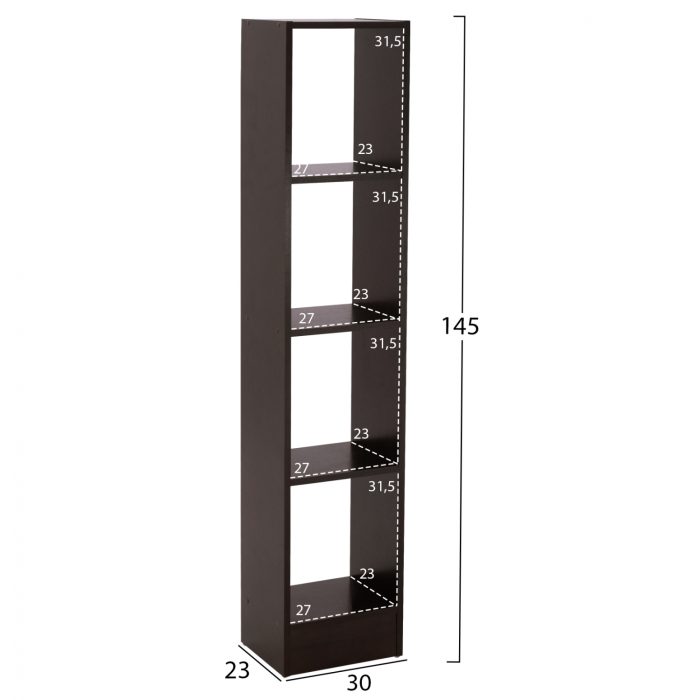 ΣΥΝΘΕΣΗ ΤΗΛΕΟΡΑΣΗΣ FB92255.01 WENGE 181x29,5x145 εκ. - Image 5