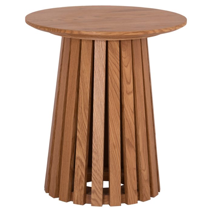 ΤΡΑΠΕΖΑΚΙ ΒΟΗΘΗΤΙΚΟ FB918025 MDF ΣΕ ΦΥΣΙΚΟ ΞΥΛΟΥ Φ45x50,5Υεκ. - Image 1