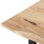 ΤΡΑΠΕΖΙ ΤΡΑΠΕΖΑΡΙΑΣ SOFIA SLIM FB98500.21 ΜΑΣΙΦ ΞΥΛΟ ΑΚΑΚΙΑΣ 160x92x78Υεκ. - Image 6