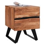 ΚΟΜΟΔΙΝΟ FB98360.11 ΑΠΟ ΜΑΣΙΦ ΞΥΛΟ ΑΚΑΚΙΑΣ 45x35x56Yεκ.