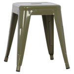 ΣΚΑΜΠΟ ΜΕΤΑΛΛΙΚΟ FB90096.43 ΣΕ DARK OLIVE ΧΡΩΜΑ 37x37x45Υεκ.