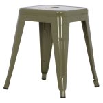ΣΚΑΜΠΟ ΜΕΤΑΛΛΙΚΟ FB90096.43 ΣΕ DARK OLIVE ΧΡΩΜΑ 37x37x45Υεκ. - Image 4
