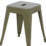 ΣΚΑΜΠΟ ΜΕΤΑΛΛΙΚΟ FB90096.43 ΣΕ DARK OLIVE ΧΡΩΜΑ 37x37x45Υεκ. - Image 5