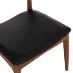 KΑΡΕΚΛΑ ΤΡΑΠΕΖΑΡΙΑΣ FB99947.03 RUBBERWOOD ΚΑΡΥΔΙ-ΜΑΥΡΟ PU 55x51x75Υεκ - Image 8
