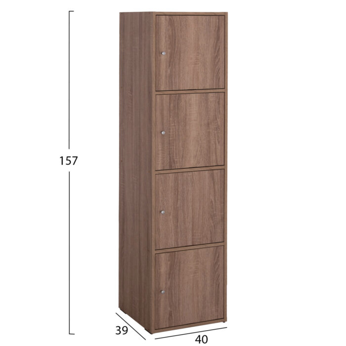 ΝΤΟΥΛΑΠΙ FB99940.11 SONAMA OAK ΜΕΛΑΜΙΝΗ 40x39-41x157Υεκ. - Image 2