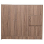 ΝΤΟΥΛΑΠΙ ΜΕ 4 ΑΠΟΘ.ΧΩΡΟΥΣ FB92480.02 SONAMA OAK ΜΕΛΑΜΙΝΗ 117x39,5x99,5Υεκ - Image 3