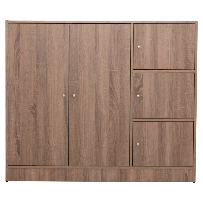 ΝΤΟΥΛΑΠΙ ΜΕ 4 ΑΠΟΘ.ΧΩΡΟΥΣ FB92480.02 SONAMA OAK ΜΕΛΑΜΙΝΗ 117x39,5x99,5Υεκ - Image 3