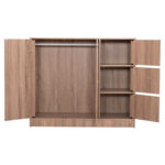 ΝΤΟΥΛΑΠΙ ΜΕ 4 ΑΠΟΘ.ΧΩΡΟΥΣ FB92480.02 SONAMA OAK ΜΕΛΑΜΙΝΗ 117x39,5x99,5Υεκ - Image 4