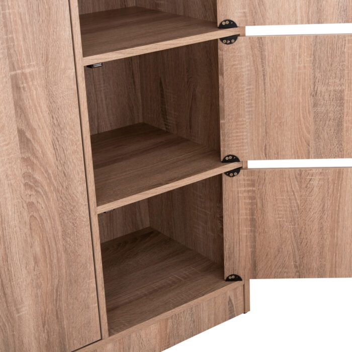 ΝΤΟΥΛΑΠΙ ΜΕ 4 ΑΠΟΘ.ΧΩΡΟΥΣ FB92480.02 SONAMA OAK ΜΕΛΑΜΙΝΗ 117x39,5x99,5Υεκ - Image 6