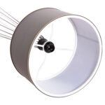 ΦΩΤΙΣΤΙΚΟ ΔΑΠΕΔΟΥ ΜΕΤΑΛΛΙΚΟ ΓΚΡΙ FB97581.01 Φ38x144 εκ. - Image 5