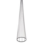 ΦΩΤΙΣΤΙΚΟ ΔΑΠΕΔΟΥ ΜΕΤΑΛΛΙΚΟ ΓΚΡΙ FB97581.01 Φ38x144 εκ. - Image 6