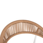 ΠΟΛΥΘΡΟΝΑ FB96284.01 ΑΛΟΥΜΙΝΙΟ & TEXTILENE ΛΕΥΚΟ--P.E.TWISTED RATTAN 55x56x79Υεκ - Image 6
