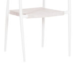ΠΟΛΥΘΡΟΝΑ FB96284.01 ΑΛΟΥΜΙΝΙΟ & TEXTILENE ΛΕΥΚΟ--P.E.TWISTED RATTAN 55x56x79Υεκ - Image 9