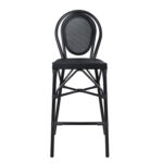ΣΚΑΜΠΟ ΑΛΟΥΜΙΝΙΟΥ FB95060 BAMBOO LOOK ΜΑΥΡΟ ΜΕ TEXTLINE 44x52x115Υεκ. - Image 2