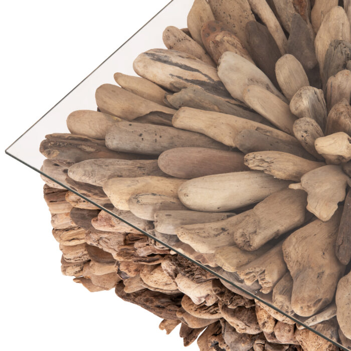 ΤΡΑΠΕΖΙ ΣΑΛΟΝΙΟΥ ΤΕΤΡΑΓΩΝΟ FB99961 DRIFTWOOD--ΓΥΑΛΙ 75x75x51Υεκ. - Image 6