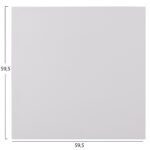EΠΙΦΑΝΕΙΑ ΤΡΑΠΕΖΙΟΥ HPL FB96363.02 ΤΕΤΡΑΓΩΝΗ ΛΕΥΚΗ COMPACT 59.5X59.5X1.5εκ. - Image 2