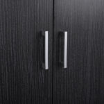 ΠΑΠΟΥΤΣΟΘΗΚΗ ΞΥΛΙΝΗ ΜΕ 6 ΡΑΦΙΑ 60X43X180.5εκ. ZEBRANO FB2379.01 - Image 5
