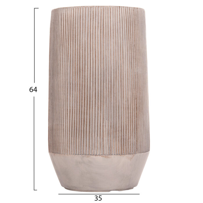 ΣΕΤ 2ΤΜΧ ΓΛΑΣΤΡΕΣ ΚΥΛΙΝΔΡΟΙ FB94727 FIBERCLAY-ΧΡΩΜΑ CEMENT Φ35x64Υεκ - Image 3