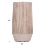ΣΕΤ 2ΤΜΧ ΓΛΑΣΤΡΕΣ ΚΥΛΙΝΔΡΟΙ FB94727 FIBERCLAY-ΧΡΩΜΑ CEMENT Φ35x64Υεκ - Image 4