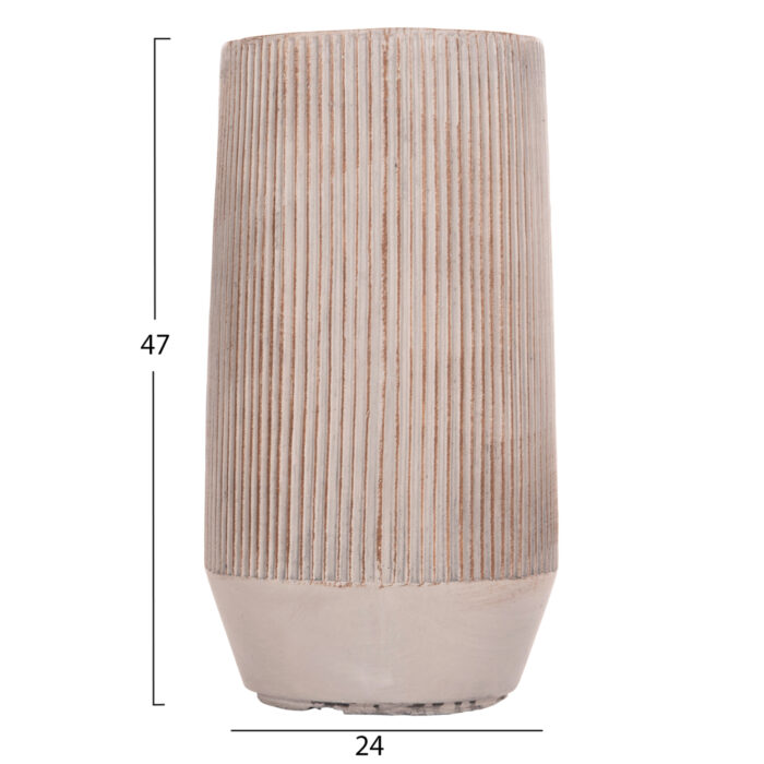 ΣΕΤ 2ΤΜΧ ΓΛΑΣΤΡΕΣ ΚΥΛΙΝΔΡΟΙ FB94727 FIBERCLAY-ΧΡΩΜΑ CEMENT Φ35x64Υεκ - Image 4