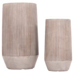 ΣΕΤ 2ΤΜΧ ΓΛΑΣΤΡΕΣ ΚΥΛΙΝΔΡΟΙ FB94727 FIBERCLAY-ΧΡΩΜΑ CEMENT Φ35x64Υεκ - Image 5