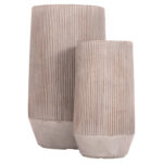 ΣΕΤ 2ΤΜΧ ΓΛΑΣΤΡΕΣ ΚΥΛΙΝΔΡΟΙ FB94727 FIBERCLAY-ΧΡΩΜΑ CEMENT Φ35x64Υεκ - Image 6