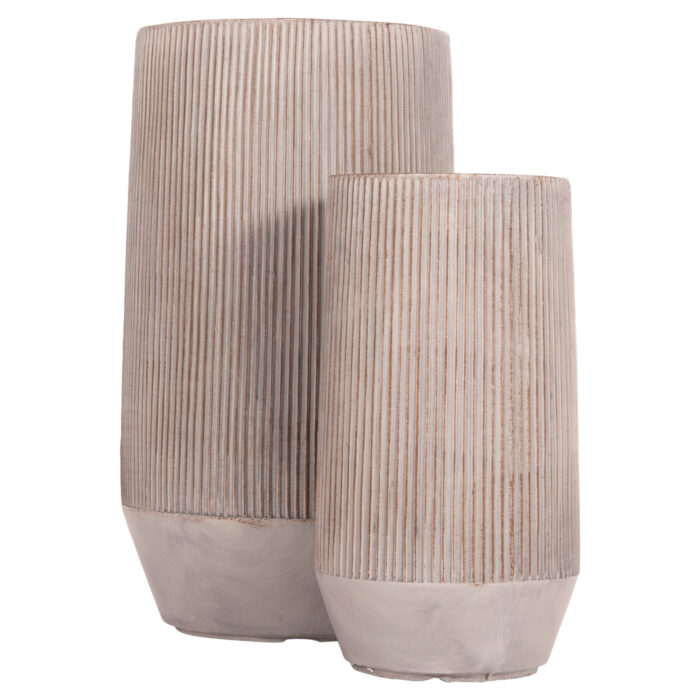 ΣΕΤ 2ΤΜΧ ΓΛΑΣΤΡΕΣ ΚΥΛΙΝΔΡΟΙ FB94727 FIBERCLAY-ΧΡΩΜΑ CEMENT Φ35x64Υεκ - Image 6