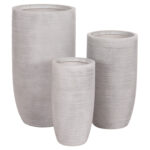 ΣΕΤ 3ΤΜΧ ΓΛΑΣΤΡΕΣ ΚΥΛΙΝΔΡΟΙ FB94721 FIBERCLAY-ΧΡΩΜΑ CEMENT Φ42x78Υεκ - Image 2
