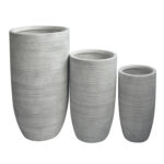 ΣΕΤ 3ΤΜΧ ΓΛΑΣΤΡΕΣ ΚΥΛΙΝΔΡΟΙ FB94721 FIBERCLAY-ΧΡΩΜΑ CEMENT Φ42x78Υεκ