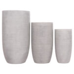 ΣΕΤ 3ΤΜΧ ΓΛΑΣΤΡΕΣ ΚΥΛΙΝΔΡΟΙ FB94721 FIBERCLAY-ΧΡΩΜΑ CEMENT Φ42x78Υεκ - Image 6