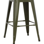 ΣΚΑΜΠΟ ΜΕΣΑΙΟΥ ΥΨΟΥΣ ΜΕΤΑΛΛΙΚΟ FB98573.43 DARK OLIVE GREEN 43x43x67Υεκ. - Image 5