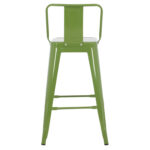 ΣΚΑΜΠΟ ΜΠΑΡ ΜΕΣΑΙΟΥ ΥΨΟΥΣ ΜΕΤΑΛΛΙΚO FB98574.53 LIGHT OLIVE GREEN 43x43x88Υεκ. - Image 6