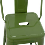 ΣΚΑΜΠΟ ΜΠΑΡ ΜΕΣΑΙΟΥ ΥΨΟΥΣ ΜΕΤΑΛΛΙΚO FB98574.53 LIGHT OLIVE GREEN 43x43x88Υεκ. - Image 8
